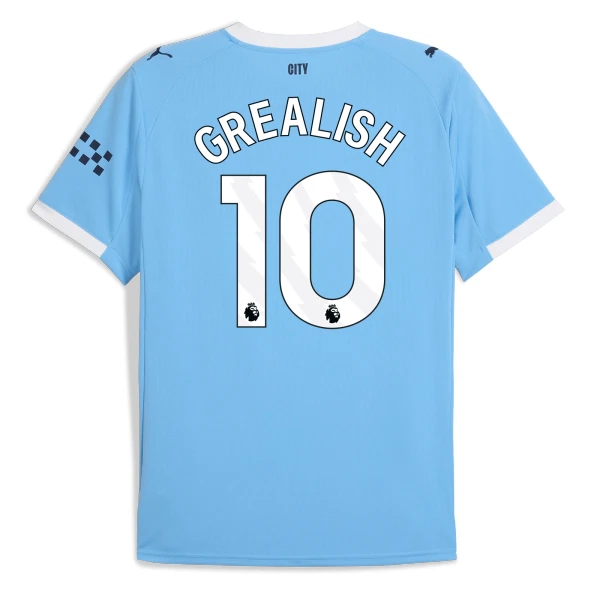 Maglia Manchester City Jack Grealish 10 Gara Home 2025/26 Maglia Manchester City Jack Grealish 10 Gara Home 2025/26