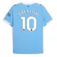 Maglia Manchester City Jack Grealish 10 Gara Home 2025/26 Maglia Manchester City Jack Grealish 10 Gara Home 2025/26