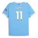 Maglia Manchester City Jérémy Doku 11 Gara Home 2025/26 Maglia Manchester City Jérémy Doku 11 Gara Home 2025/26