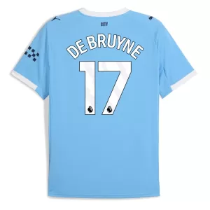 Maglia Manchester City Kevin De Bruyne 17 Gara Home 2025/26