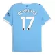 Maglia Manchester City Kevin De Bruyne 17 Gara Home 2025/26 Maglia Manchester City Kevin De Bruyne 17 Gara Home 2025/26