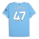 Maglia Manchester City Phil Foden 47 Gara Home 2025/26 Maglia Manchester City Phil Foden 47 Gara Home 2025/26