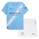 Maglia Manchester City Rodrigo Hernández 16 Bambino Gara Home 2025/26