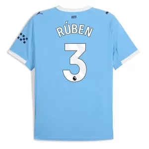 Maglia Manchester City Rúben Dias 3 Gara Home 2025/26