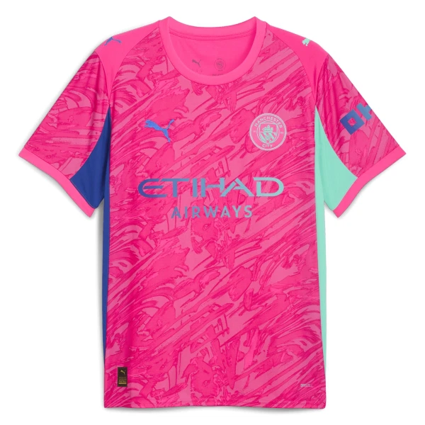 Maglia Portiere Manchester City 2025/26 Rosa