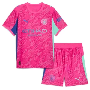 Maglia Portiere Manchester City Bambino 2025/26 Rosa