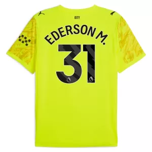 Maglia Portiere Manchester City Ederson Moraes M. 31 2025/26 Giallo