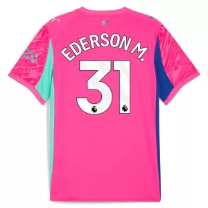 Maglia Portiere Manchester City Ederson Moraes M. 31 2025/26 Rosa