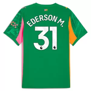 Maglia Portiere Manchester City Ederson Moraes M. 31 2025/26 Verde