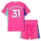 Maglia Portiere Manchester City Ederson Moraes M. 31 Bambino 2025/26 Rosa