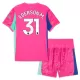Maglia Portiere Manchester City Ederson Moraes M. 31 Bambino 2025/26 Rosa Maglia Portiere Manchester City Ederson Moraes M. 31 Bambino 2025/26 Rosa
