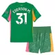 Maglia Portiere Manchester City Ederson Moraes M. 31 Bambino 2025/26 Verde Maglia Portiere Manchester City Ederson Moraes M. 31 Bambino 2025/26 Verde