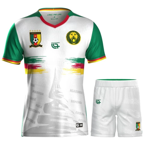 Maglia Camerun Bambino Gara Third 2025 Maglia Camerun Bambino Gara Third 2025