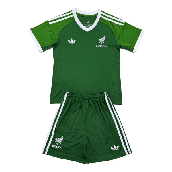 Maglia Portiere Messico Bambino 2025 Verde Maglia Portiere Messico Bambino 2025 Verde