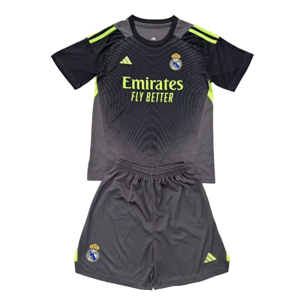 Maglia Portiere Real Madrid Bambino 2025/26 Nero Maglia Portiere Real Madrid Bambino 2025/26 Nero