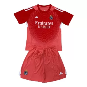 Maglia Portiere Real Madrid Bambino 2025/26 Rosso