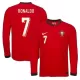 Maglia Portogallo Cristiano Ronaldo 7 Gara Home 2025 Maniche Lunghe Maglia Portogallo Cristiano Ronaldo 7 Gara Home 2025 Maniche Lunghe