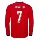 Maglia Portogallo Cristiano Ronaldo 7 Gara Home 2025 Maniche Lunghe