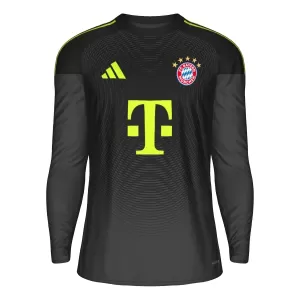 Maglia Portiere FC Bayern Monaco 2025/26 Maniche Lunghe Nero Maglia Portiere FC Bayern Monaco 2025/26 Maniche Lunghe Nero
