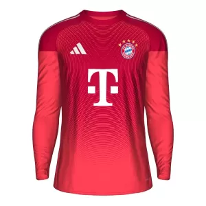 Maglia Portiere FC Bayern Monaco 2025/26 Maniche Lunghe Rosso Maglia Portiere FC Bayern Monaco 2025/26 Maniche Lunghe Rosso