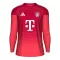 Maglia Portiere FC Bayern Monaco 2025/26 Maniche Lunghe Rosso