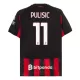 Maglia AC Milan Christian Pulišić 11 Gara Home 2025/26 Maglia AC Milan Christian Pulišić 11 Gara Home 2025/26