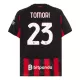Maglia AC Milan Fikayo Tomori 23 Gara Home 2025/26 Maglia AC Milan Fikayo Tomori 23 Gara Home 2025/26
