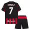 Maglia AC Milan Santiago Gimenez 7 Bambino Gara Home 2025/26