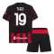 Maglia AC Milan Theo Hernández 19 Bambino Gara Home 2025/26