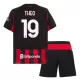 Maglia AC Milan Theo Hernández 19 Bambino Gara Home 2025/26 Maglia AC Milan Theo Hernández 19 Bambino Gara Home 2025/26