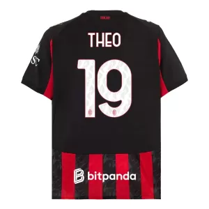 Maglia AC Milan Theo Hernández 19 Gara Home 2025/26