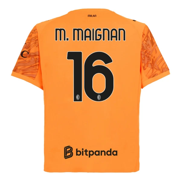 Maglia Portiere AC Milan M. Maignan 16 2025/26 Arancia Maglia Portiere AC Milan M. Maignan 16 2025/26 Arancia