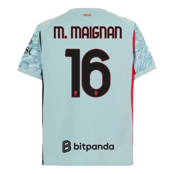 Maglia Portiere AC Milan M. Maignan 16 2025/26 Blu Maglia Portiere AC Milan M. Maignan 16 2025/26 Blu