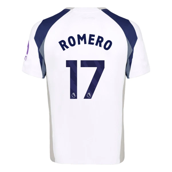 Maglia Tottenham Hotspur Cristian Romero 17 Gara Home 2025/26 Maglia Tottenham Hotspur Cristian Romero 17 Gara Home 2025/26