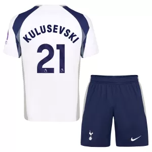 Maglia Tottenham Hotspur Dejan Kulusevski 21 Bambino Gara Home 2025/26