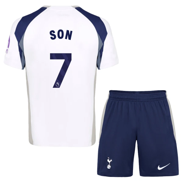Maglia Tottenham Hotspur Heung-min Son 7 Bambino Gara Home 2025/26 Maglia Tottenham Hotspur Heung-min Son 7 Bambino Gara Home 2025/26
