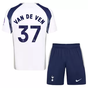 Maglia Tottenham Hotspur Van De Ven 37 Bambino Gara Home 2025/26