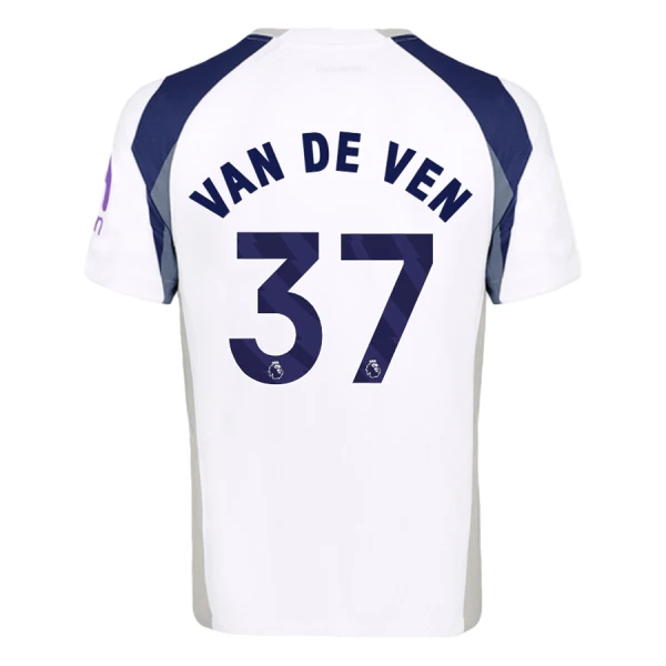 Maglia Tottenham Hotspur Van De Ven 37 Bambino Gara Home 2025/26
