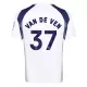 Maglia Tottenham Hotspur Van De Ven 37 Gara Home 2025/26 Maglia Tottenham Hotspur Van De Ven 37 Gara Home 2025/26
