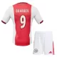 Maglia AFC Ajax Brobbey 9 Bambino Gara Home 2025/26 Maglia AFC Ajax Brobbey 9 Bambino Gara Home 2025/26