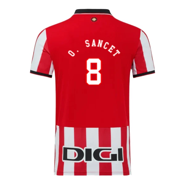 Maglia Athletic Bilbao O. Sancet 8 Gara Home 2025/26 Maglia Athletic Bilbao O. Sancet 8 Gara Home 2025/26