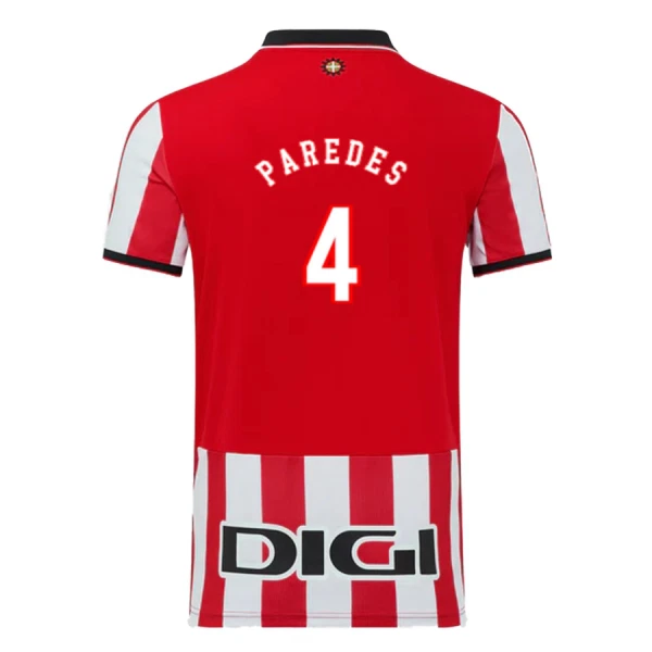 Maglia Athletic Bilbao Paredes 4 Gara Home 2025/26 Maglia Athletic Bilbao Paredes 4 Gara Home 2025/26