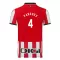 Maglia Athletic Bilbao Paredes 4 Gara Home 2025/26