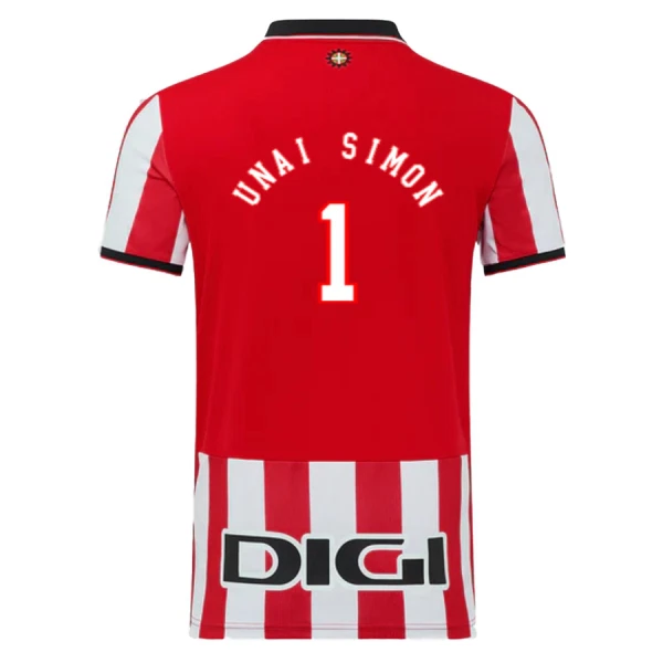 Maglia Athletic Bilbao Unai Simon 1 Gara Home 2025/26 Maglia Athletic Bilbao Unai Simon 1 Gara Home 2025/26
