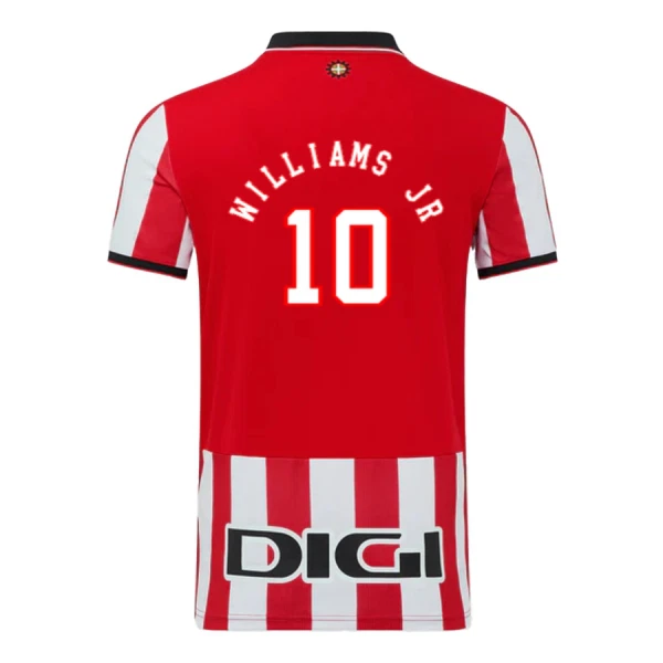 Maglia Athletic Bilbao Williams JR 10 Bambino Gara Home 2025/26