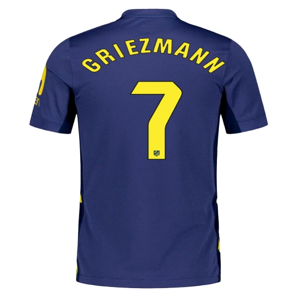 Maglia Atlético Madrid Antoine Griezmann 7 Gara Away 2025/26 Maglia Atlético Madrid Antoine Griezmann 7 Gara Away 2025/26