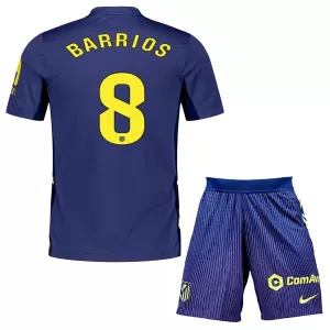 Maglia Atlético Madrid Barrios 8 Bambino Gara Away 2025/26