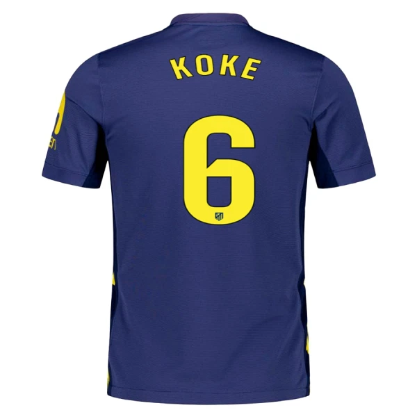 Maglia Atlético Madrid Koke 6 Gara Away 2025/26 Maglia Atlético Madrid Koke 6 Gara Away 2025/26