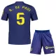 Maglia Atlético Madrid Rodrigo de Paul 5 Bambino Gara Away 2025/26 Maglia Atlético Madrid Rodrigo de Paul 5 Bambino Gara Away 2025/26
