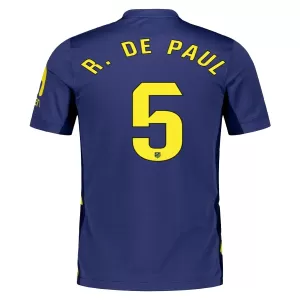 Maglia Atlético Madrid Rodrigo de Paul 5 Gara Away 2025/26